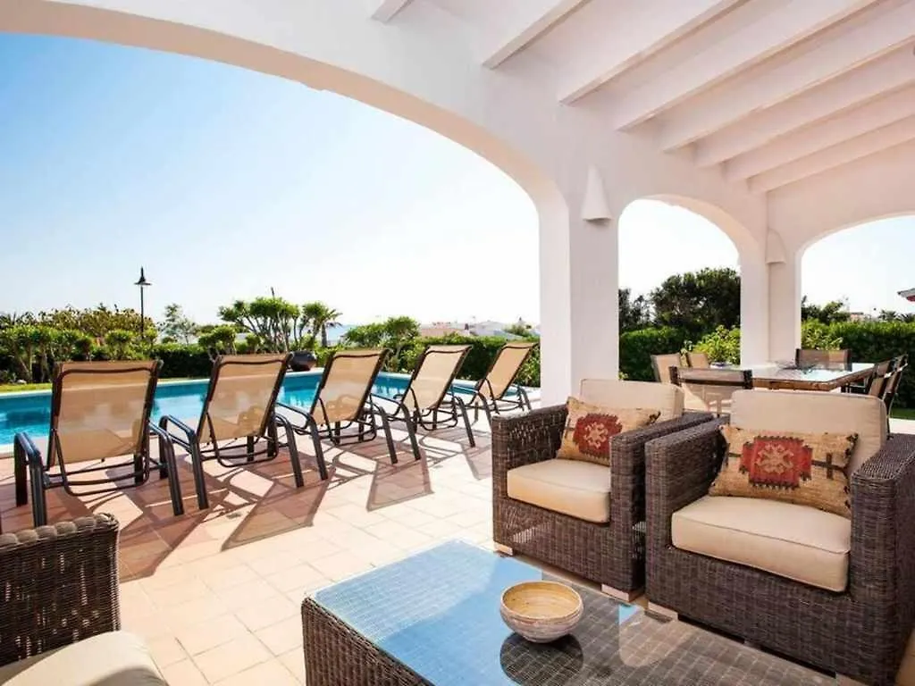 Villa Bini Oran Gran Piscina Vistas Al Mar Binibeca Hiszpania